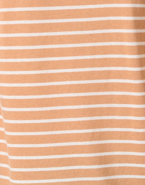 Fabric image - Vince - Orange and White Striped Tee