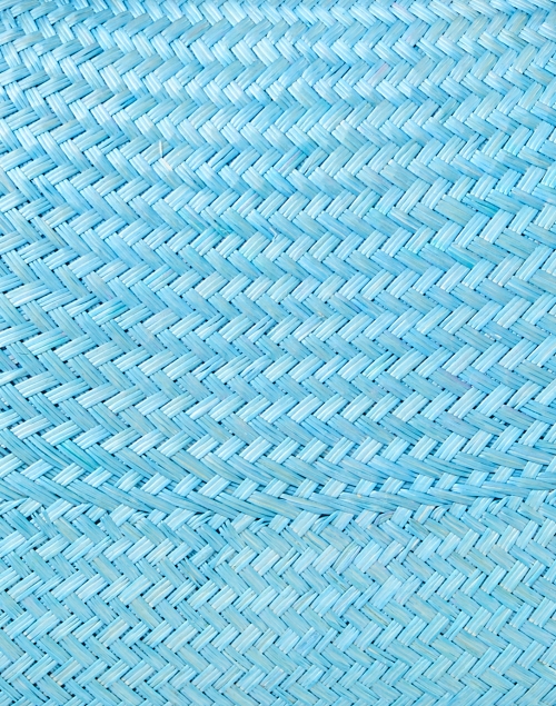 Fabric image - SERPUI - Hope Blue Straw Clutch