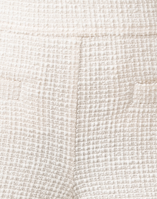 Fabric image - Cambio - Faith White Textured Pant