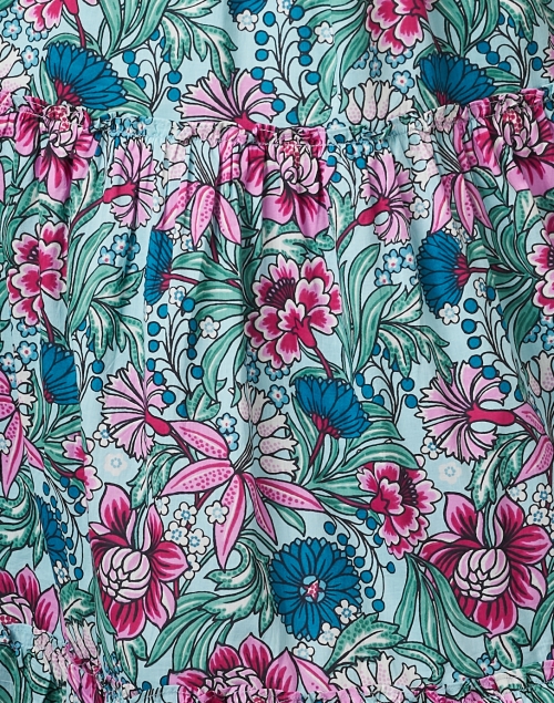 Fabric image - Banjanan - Bazaar Multi Floral Print Cotton Dress