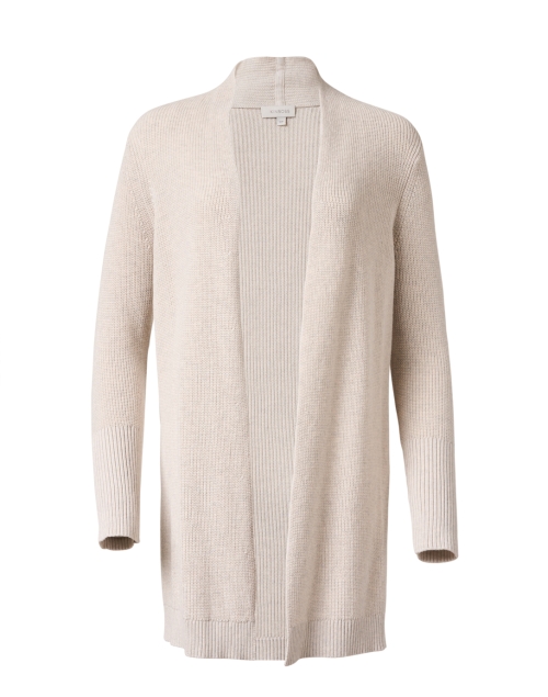 Product image - Kinross - Beige Ribbed Cotton Cardigan