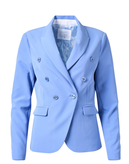 Product image - Ecru - Blue Double Breasted Blazer