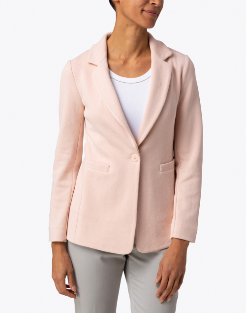 Capri Pale Pink Blazer Jacket | Amina Rubinacci | Halsbrook