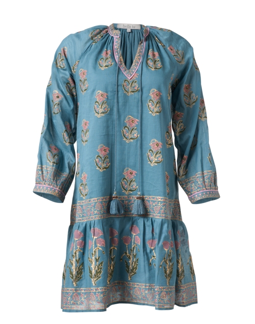 Product image - Bella Tu - Dahlia Teal Printed Dress