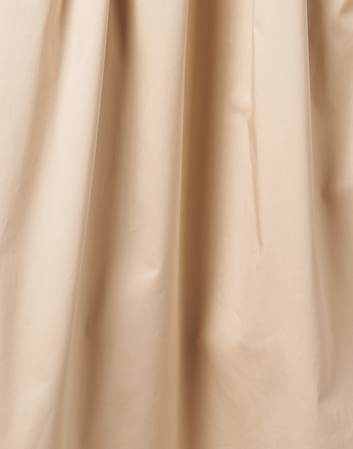 Fabric image - Shoshanna - Clark Beige Cotton Poplin Dress