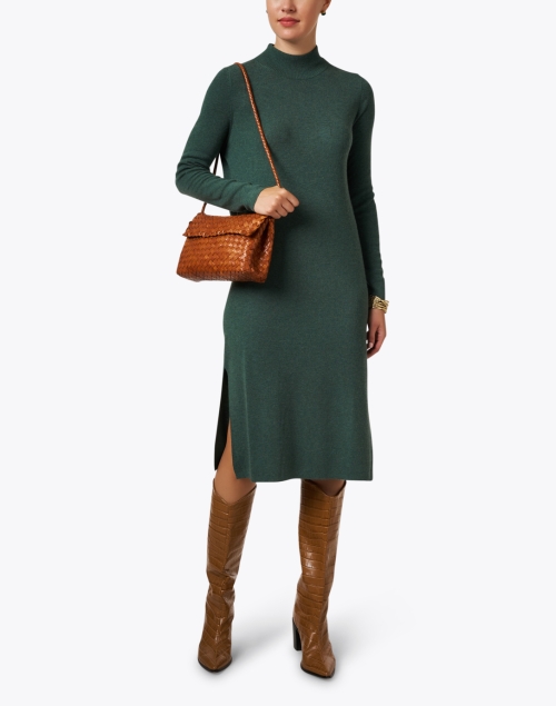 Look image - Repeat Cashmere - Green Knit Midi Dress
