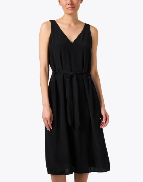 Front image - Ecru - Cruz Black Dress