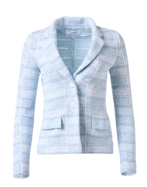 Product image - Amina Rubinacci - Ofelia Blue and White Stripe Jacket 
