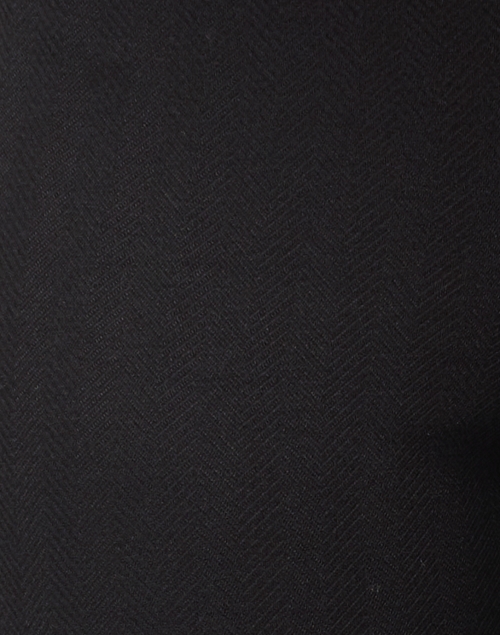 Fabric image - Ecru - Springfield Black Textured Power Stretch Pull On Pant