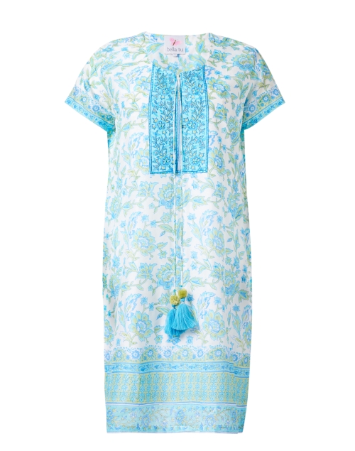 Product image - Bella Tu - Roxanne Blue Floral Print Dress