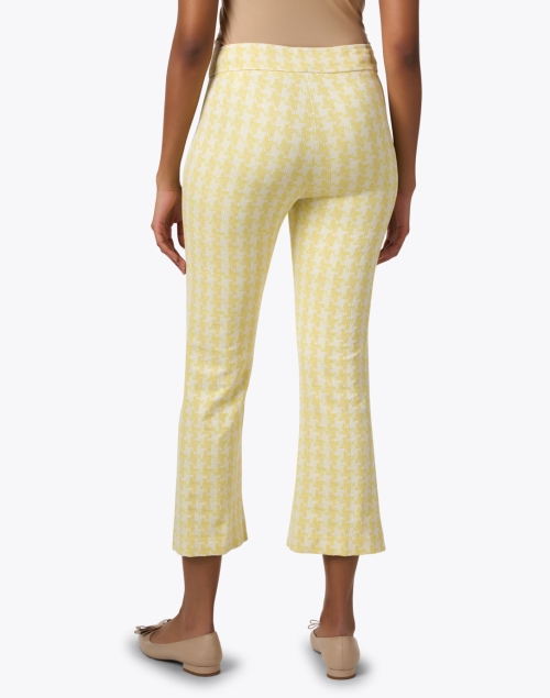 Back image - Avenue Montaigne - Leo Yellow Print Pull On Pant
