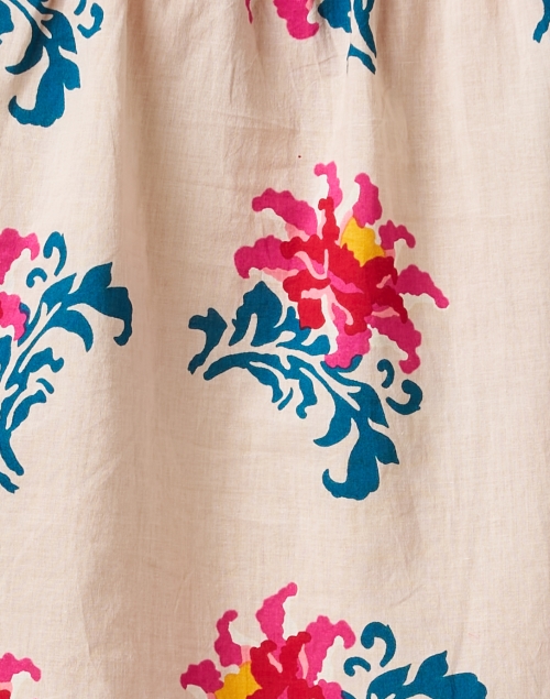 Fabric image - Lisa Corti - Batumi Beige Print Shirt