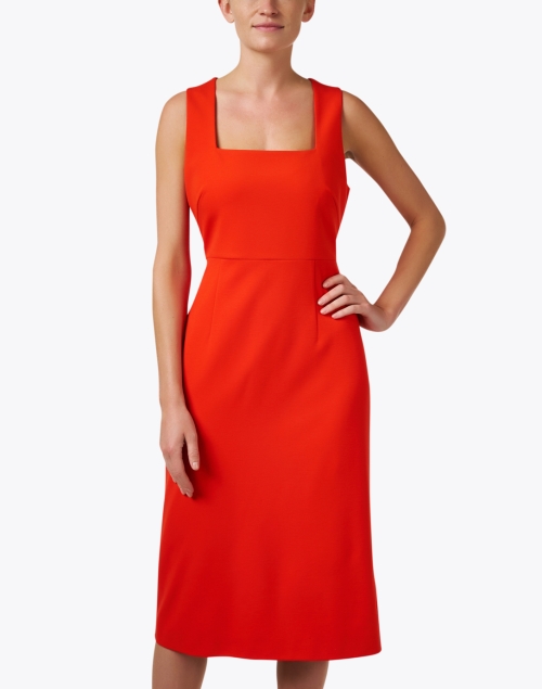 Front image - Boss - Orange Sheath Dress