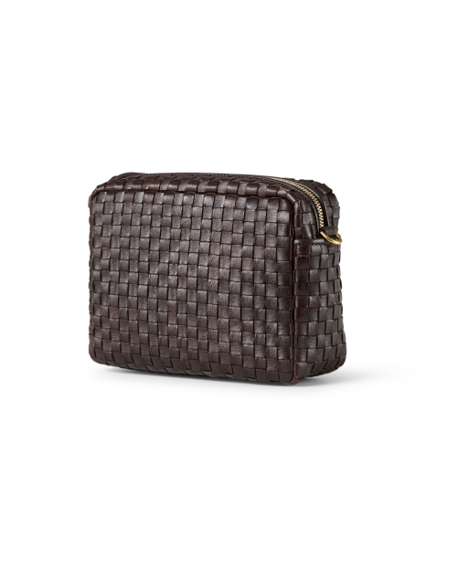 Front image - Clare V. - Midi Sac Brown Leather Crossbody Bag