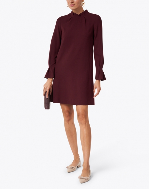 plum tunic dress