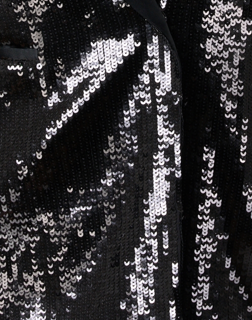Fabric image - Max Mara Studio - Essenza Black Sequin Jacket