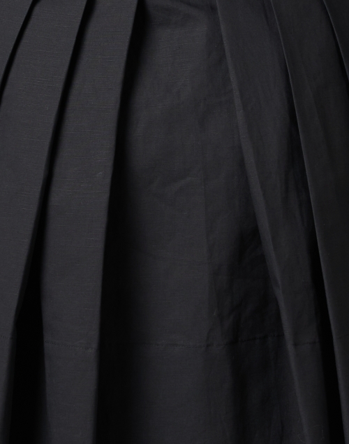 Fabric image - Vince - Black Cotton Collar Dress
