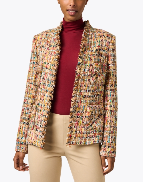 Front image - Weill - Multicolor Tweed Jacket