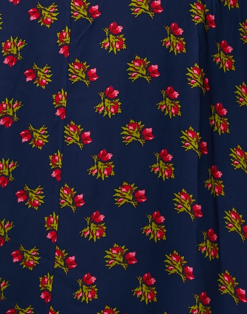 Fabric image - L.K. Bennett - Wren Navy Print Dress