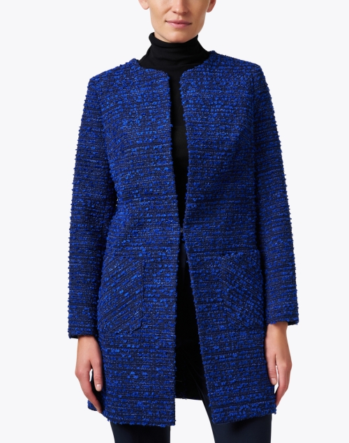 Front image - Helene Berman - Alice Blue Tweed Jacket
