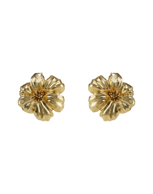 Product image - Oscar de la Renta - Gold Poppy Earrings