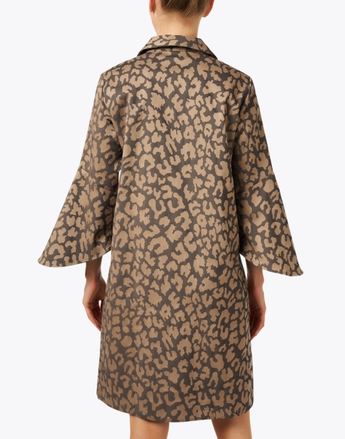 Back image - Hinson Wu - Nicole Multi Leopard Print Dress