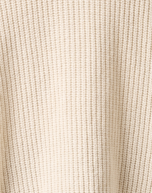 Fabric image - Marc Cain Sports - Cream Short Sleeve Sweater