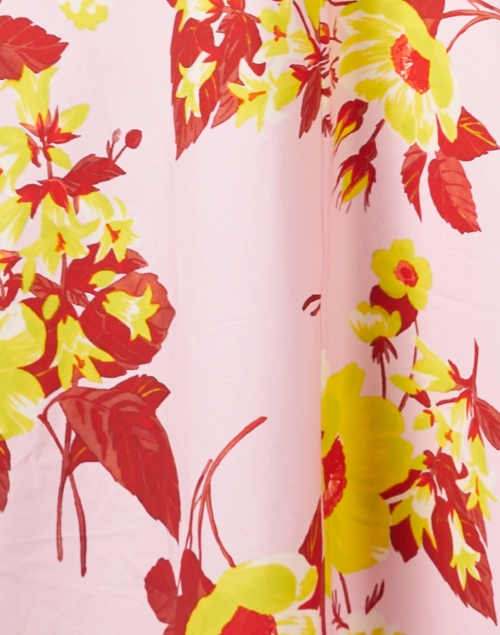 Fabric image - Sara Roka - Dralla Pink Multi Print Dress
