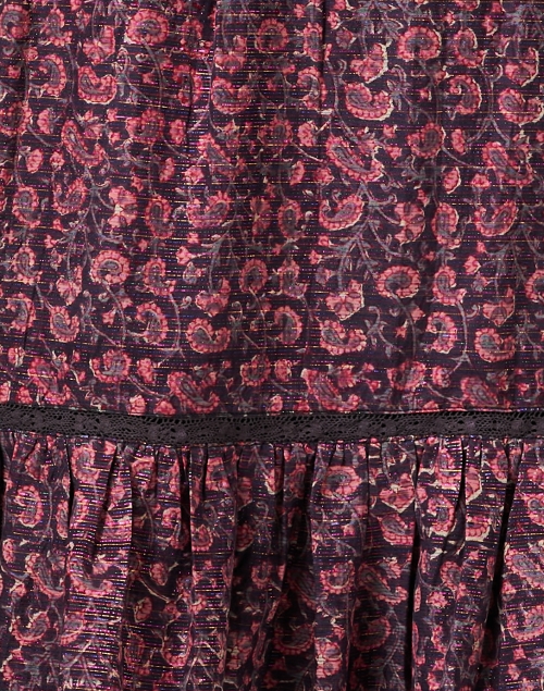 Fabric image - Bell - Mandy Brown and Pink Paisley Skirt