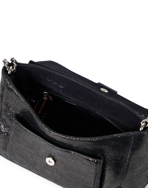 Extra_1 image - Jerome Dreyfuss - Lulu Black Lame Leather Bag