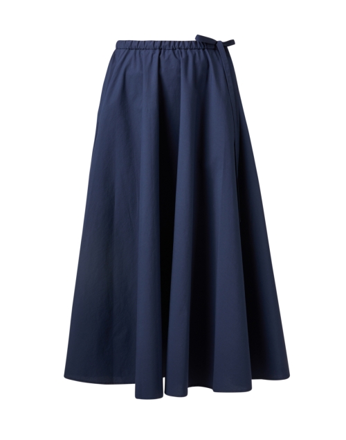 Product image - Odeeh - Navy Cotton Pleated Skirt