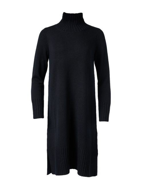 Product image - Eileen Fisher - Ash Black Wool Sweater Dress