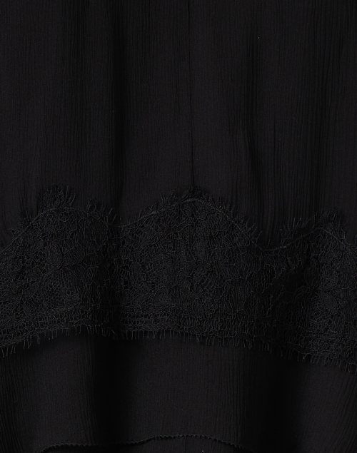 Fabric image - Jason Wu Collection - Black Silk Chiffon Blouse