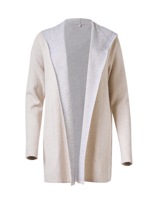 Product image - Margaret O'Leary - St. Maarten Beige Cotton Hooded Wrap