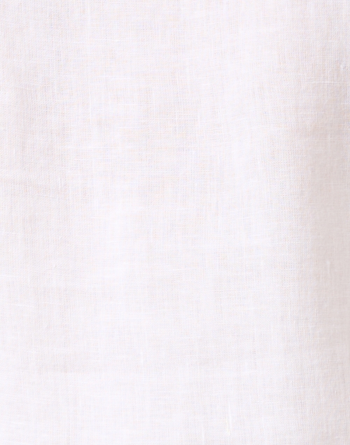 Fabric image - 120% Lino - White Linen Pintucked Shirt