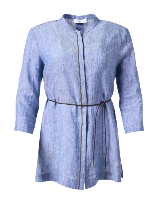 Product image - Fabiana Filippi - Blue Chambray Linen Shirt