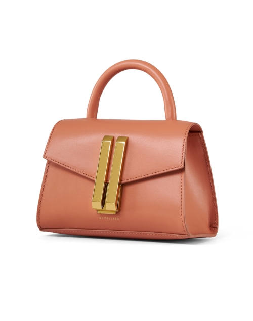 Front image - DeMellier - Nano Montreal Coral Leather Bag