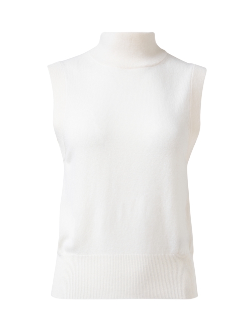 Product image - Allude - Ivory Wool Cashmere Turtleneck Top