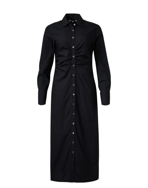 Product image - Xirena - Banks Black Ruched Shirt Dress