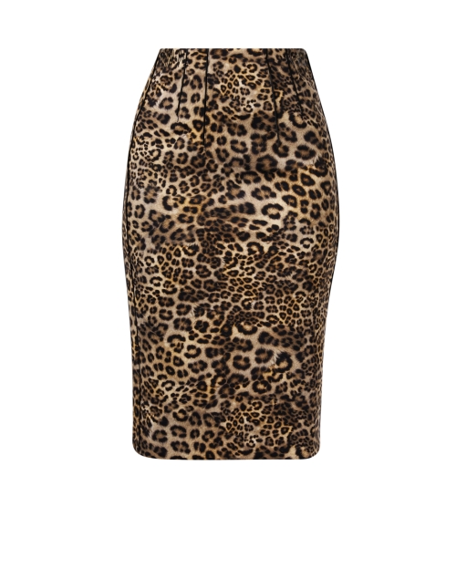 Leopard Print Pencil Skirt