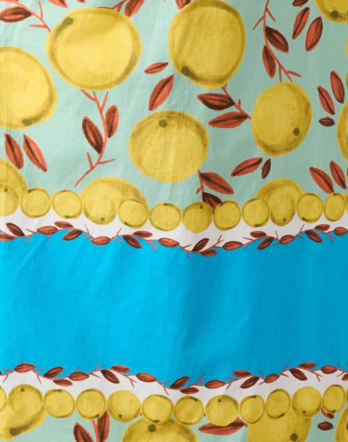 Fabric image - Odeeh - Watergreen Lemon Print Dress