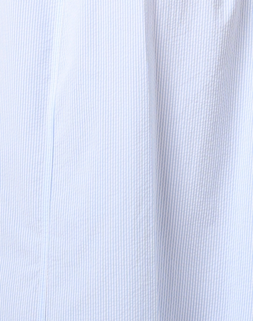 Fabric image - Max Mara Leisure - Panfilo Blue Seersucker Cotton Dress