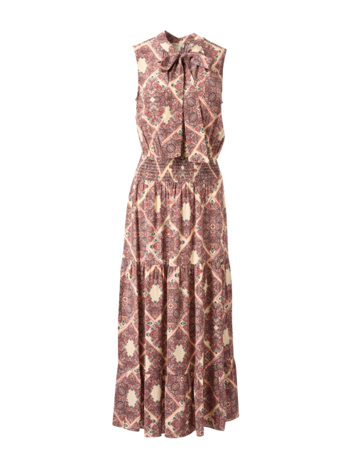 Product image - Shoshanna - Jillian Brown Multi Print Maxi Dress