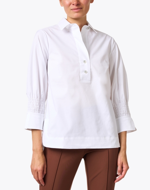 Front image - Hinson Wu - Morgan White Shirt