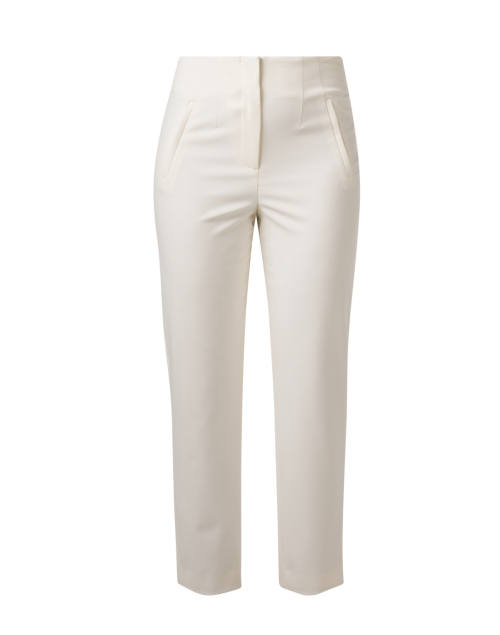 Product image - Veronica Beard - Stila Off White Straight Stretch Pant