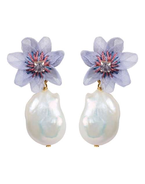 Product image - Mignonne Gavigan - Caterina Blue Pearl Drop Earrings