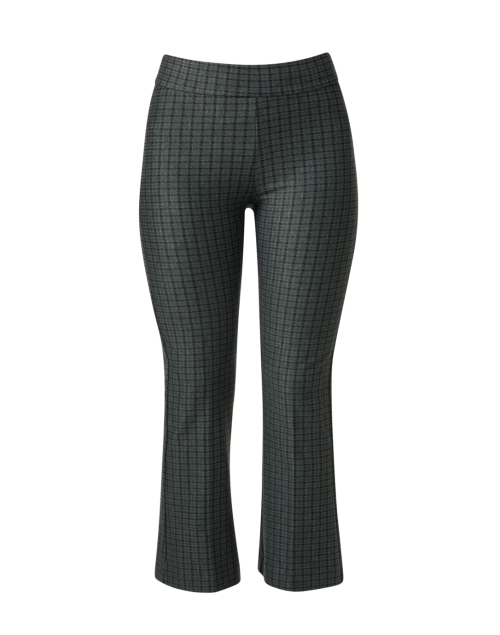 Product image - Avenue Montaigne - Leo Green Check Stretch Pull On Pant