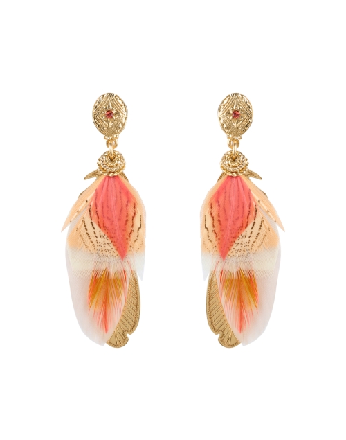 Product image - Gas Bijoux - Bo Sao Orange Drop Earrings