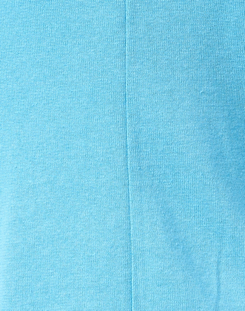 Fabric image - Amina Rubinacci - Blue Linen Cotton Knit Jacket