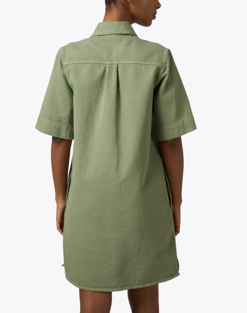 Back image - A.P.C. - Rosa Green Denim Dress